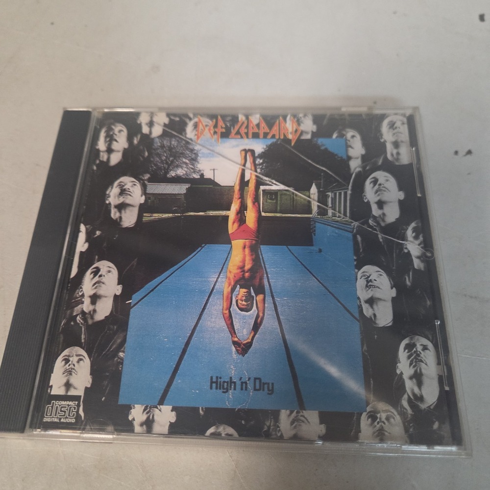 Def Leppard High & Dry CD Heavy Metal Album 1981 PolyGram Records 314 512 356-2